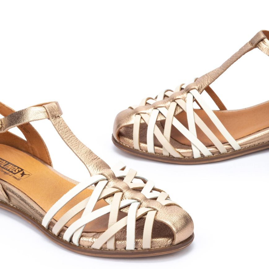 Women's Pikolinos TALAVERA Sandals Gold | NZ A72A31Q